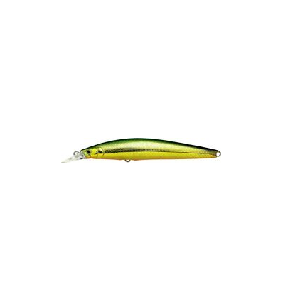 Vobleris LUCKY CRAFT COMMONSENSE MINNOW 95 SR WILD GREEN GOLD