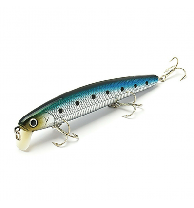 LUCKY CRAFT FLASH MINNOW 110 WAKE METALIC SARDINE