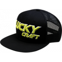 Lucky Craft kepur? PR Cap juoda-geltona