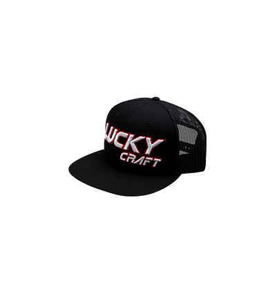 Lucky Craft kepur? PR Cap juoda-raudona
