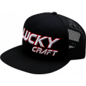 Lucky Craft kepur? PR Cap juoda-raudona