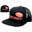Lucky Craft kepur? PR Cap juoda-raudona logo