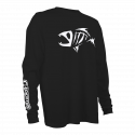 Maikut? G.LOOMIS LS COTON TEE BLK BLACK