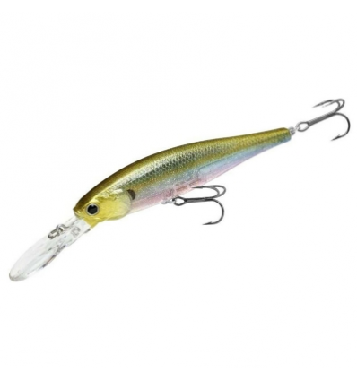 Vobleris Lucky Craft Pointer 100 DD SP Flake Flake Golden Sexy Minnow