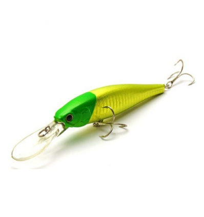 Vobleris Lucky Craft SW Pointer 100 DD SP Laser Green Head Chart