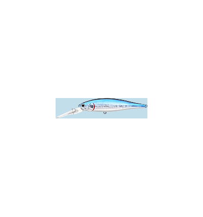 Vobleris Lucky Craft SW Pointer 100 DD SP Salty Aurora Black