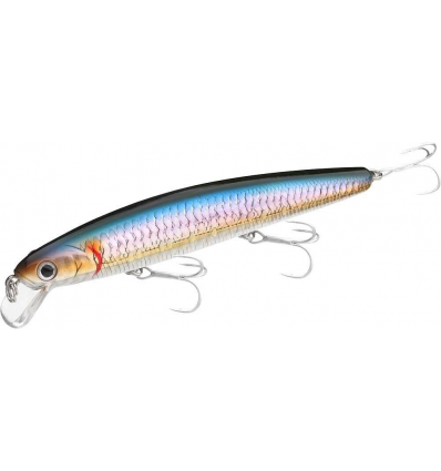 Vobleris Lucky Craft Flash Minnow SW 110 SP Zebra MS American Shad