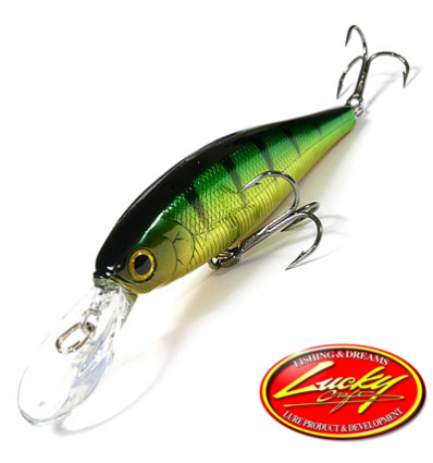 Vobleris Lucky Craft Pointer 78 DD Aurora Green Perch