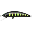 Vobleris LUCKY CRAFT HUMPBACK MINNOW 50 S Chart Head Black Amago