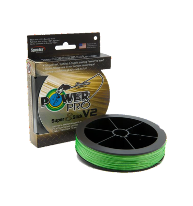 Pintas valas Power Pro Super 8 Slick V2 135m  Aqua Green
