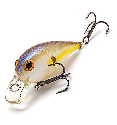 Vobleris Lucky Craft Bevy Crank 45 SR Chartreuse Shad