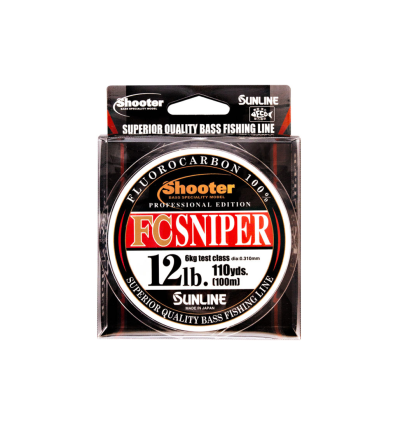 Fluorokarboninis valas Sunline Shoter FC Sniper 300m