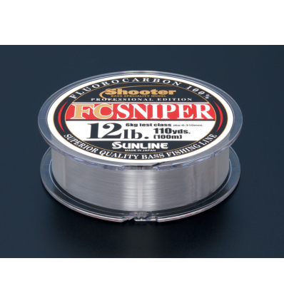 Fluorokarboninis valas Sunline Shoter FC Sniper 300m