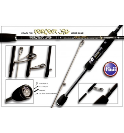 Crazy Fish Perfect Jig 230cm 0.5-5g