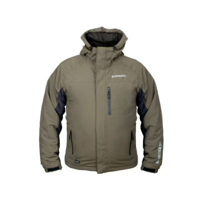 Shimano Wear Rain Jacket Padded Green
