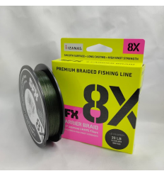 Pintas valas SUFIX SFX 8X BRAID L-V-GREEN 135M