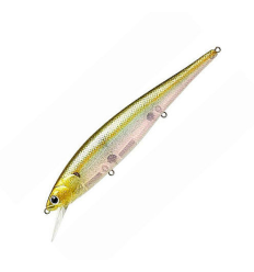 Vobleris LUCKY CRAFT POINTER 128 SP Flake Flake Golden Sexy Minnow