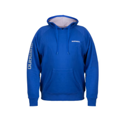 Shimano Wear Pull Over Hoodie Blue Size XL
